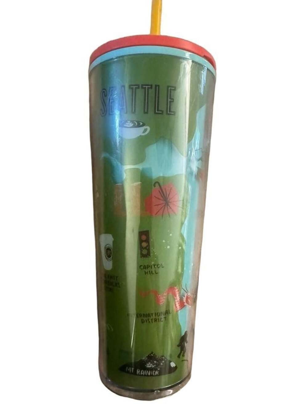 NEW-Starbucks SEATTLE Icon Tumbler